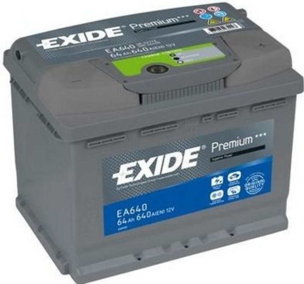 Baterie auto EXIDE PREMIUM S5 64Ah/640A