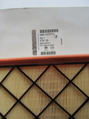 Filtru aer Opel Astra J 1.3 1.4 1.6 1.7 2.0