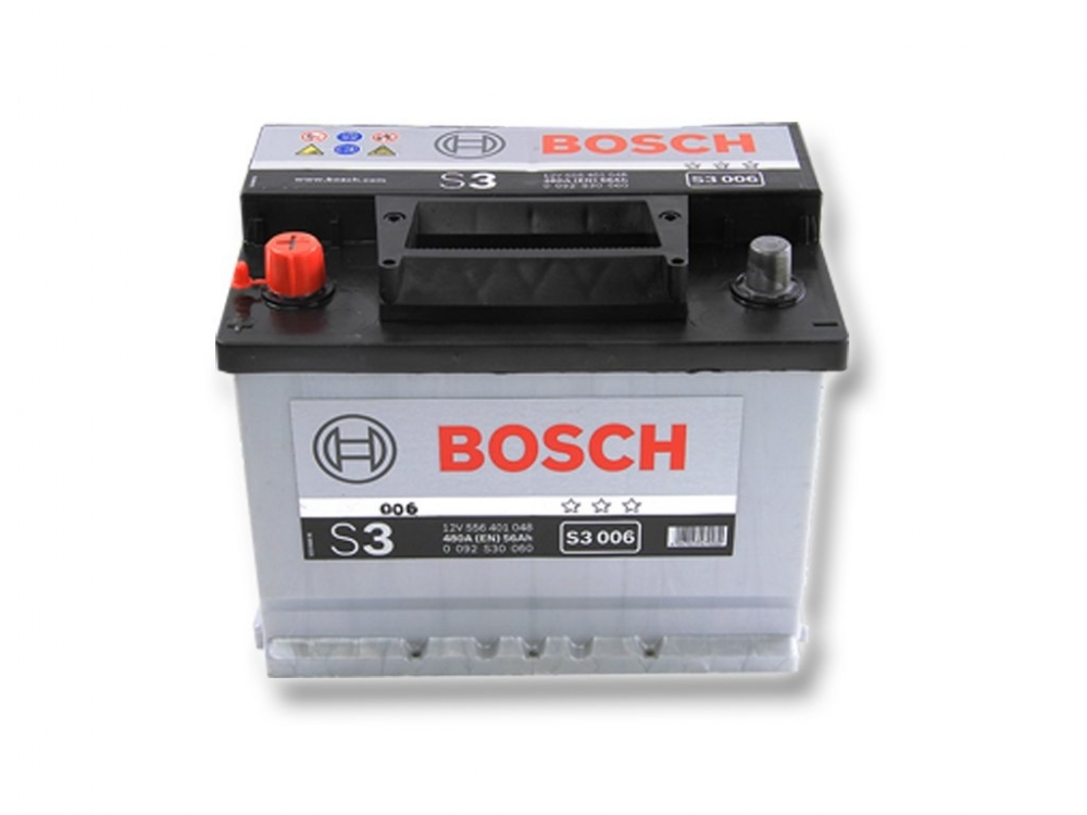 Acumulator auto BOSCH S3 56Ah/480A borna inversa