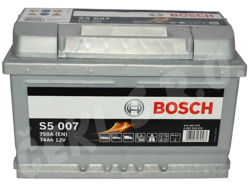Baterie auto Bosch S5 74Ah/750A