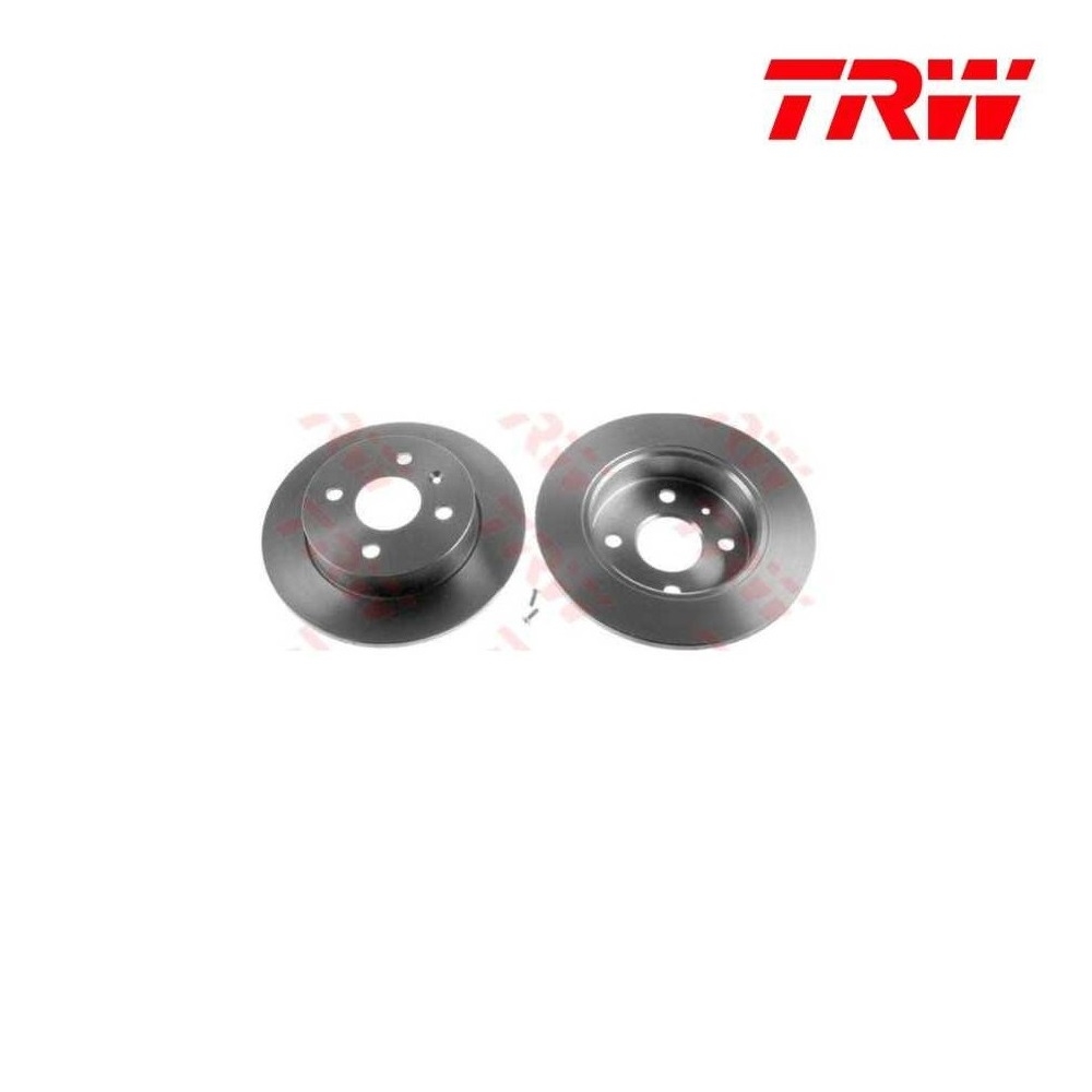 Set discuri frana spate Opel Astra J TRW