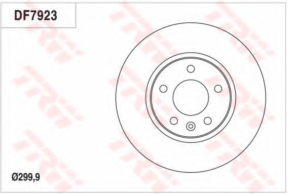 Set discuri frana fata |Opel Astra J TRW