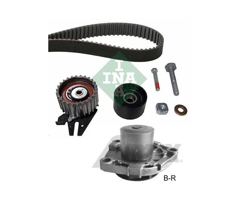 Kit distributie cu pompa apa Opel Insignia A20DTH INA + AIRTEX