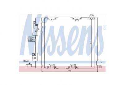 Radiator aer conditionat Opel Astra G Z17DTL Nissens