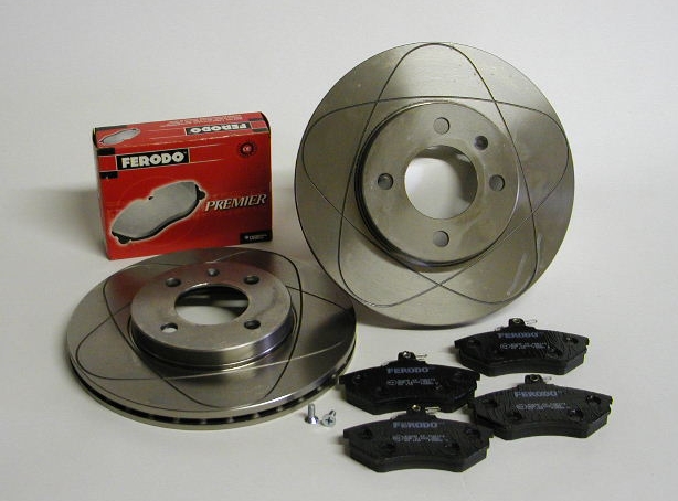 Kit discuri si placute Opel Astra H 5 prezoane 280 mm FERODO