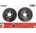1515065 Set discuri si placute frana spate Astra G TRW