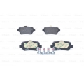 1605122 93188727 0986424646 0986495218 Set placute frana spate Opel Astra G/H BOSCH - sistem LUCAS producator