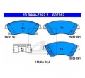 13046072622 13412272 Set placute frana fata Aveo T300 sistem J93 J94 marca ATE