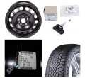 1002551 13259235  13481314 pachet zafira c firestone bridgestone Janta cu senzor presiune si anvelopa Bridgestone Firestone Winterhawk 4 215/60 R16 99H H Opel Zafira C diesel