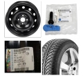 1002494 13211896 pachet corsa e fulda Janta cu senzor presiune si anvelopa Fulda Kristall Control HP2 205/60 R14 iarna Opel Corsa E