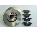1515075 Set discuri si placute frana fata Corsa D original GM