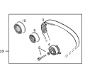 1606389 Kit distributie Z17DTH si Z17DTL - original GM