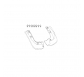 Set aparatori noroi spate Opel Corsa D