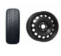 roata completa ecosport anvelopa iarna nexen senzor Roata completa Ford Ecosport janta otel ALCAR 7442 6.5x16 + anvelopa Iarna Nexen WINGUARD SNOW G3 WH21 205/60R16 92H + Senzor presiune ALCAR