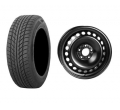 roata completa focus anvelopa iarna westlake Roata completa Ford Focus janta otel ALCAR 8325 6.5x16 + anvelopa Iarna Westlake SW608 205/55R16 91H + Senzor presiune ALCAR