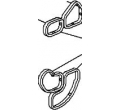 3557008 Set garnituri termoflot Opel Crossland X 1.5 original GM