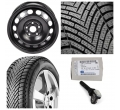 13383366  13506028 pachet astra k pirelli r15 iarna Janta cu senzor presiune si anvelopa Pirelli Ciuntaro Winter 195/65 91T R15 iarna Opel Astra K