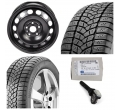 13383367 pachet astra k r16 bridgestone winterkawk 3 r16 iarna Janta cu senzor presiune si anvelopa Bridgestone Winterhawk 3 205/55 R16 91H iarna Opel Astra K