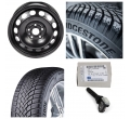 13383367 pachet astra k bridgestone r16 iarna Janta cu senzor presiune si anvelopa Bridgestone LM005 205/55 R16 91H iarna Opel Astra K