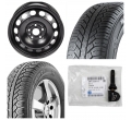 95131458  pachet mokka continental semperit master grip r16 iarna Janta cu senzor presiune si anvelopa Continental Semperit Master Grip 2 215/65 R16 98H iarna Opel Mokka