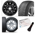 3640286 pachet crossland x r16 hankook r16 Janta cu senzor presiune si anvelopa Hankook W452 195/60 R16 89H iarna Opel Crossland X