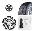 39138810 pachet insignia b bridgestone iarna R17 Janta cu senzor presiune si anvelopa cu capac Bridgestone LM0053 225/55 R17 101 V iarna Opel Insignia B