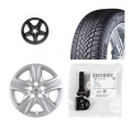 39138810 pachet inisngia b bridgestone r17 iarna Janta cu senzor presiune si anvelopa cu capac Bridgestone LM0053 215/55 R17 98V iarna Opel Insignia B