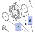 55562796 646084 O-ring pompa ulei Opel Corsa D 1.4 original GM