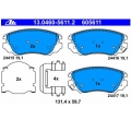 1605185 1605236 1605624 LP2080 95514525 Placute frana fata Opel Insignia J60 ATE