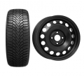 roata completa ecosport anvelopa iarna sailun senzor Roata completa Ford Ecosport janta otel ALCAR 7442 6.5x16 + anvelopa Iarna Sailun IceBlazer Alpine+ 205/60R16 92H + Senzor presiune ALCAR
