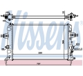 1300270 93179909 630704 Radiator racire motor Opel Astra G Z16XEP marca Nissens