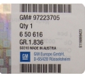 650616 Radiator racire ulei Opel Astra G Y17DT original GM