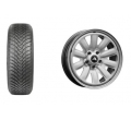 roata completa golf a3 leon octavia anvelopa iarna falken Roata completa VW Golf, Audi A3, Seat Leon, Skoda Octavia janta otel ALCAR 130001 6.5x16 + anvelopa iarna Falken HS01 205/55R16 91H