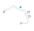 6818572 Furtun retur calorifer Astra H original GM