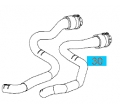 6818621 Furtun retur calorifer Astra H original GM