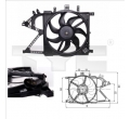 24421234 1341354 825-0007 Electroventilator Opel Corsa C 1.2 marca TYC