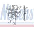 85777 13205947 1341386 Electroventilator Opel Zafira B Astra H 1.8 marca NISSENS