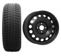 roata completa ecosport anvelopa iarna sumitomo senzor Roata completa Ford Ecosport janta otel ALCAR 7442 6.5x16 + anvelopa Iarna Sumitomo WT200 205/60R16 96H + Senzor presiune ALCAR