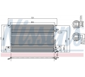 94597 24418362 1850076 Radiator AC Opel Vectra C marca NISSENS