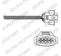 Sonda lambda Opel Corsa C Agila A Astra G marca DELPHI