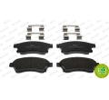 FDB4262 13412272 Set placute frana fata Aveo T300 sistem J93 J94 marca FERODO