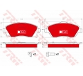 GDB1570DTE 1605081 93176114 Set placute frana fata Opel Corsa C marca TRW