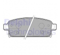 542040 1605180 1605262 LP2167 Set placute frana spate Opel Astra J pentru sistem de franare J60 marca DELPHI