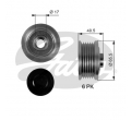 OAP7032 93182514 1204413 Fulie alternator Opel Vectra C 1.9 marca GATES