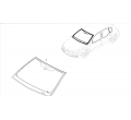Parbriz Opel Astra H fara senzor Polonia