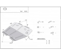 30.115 Scut motor metalic Opel Zafira dupa 1999