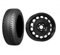 roata completa q2 t roc anvelopa nexen Roata completa VW T-Roc, Audi Q2 janta otel ALCAR 6665 6x16 + anvelopa Iarna Nexen WG-WH2 205/60 R16 92H
