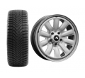 roata completa a3 golf leon octavia anvelopa iarna kumho Roata completa VW Golf, Audi A3, Seat Leon, Skoda Octavia janta otel ALCAR 130001 6.5x16 + anvelopa Iarna Kumho WP51 WinterCraft 205/55 R16 91T