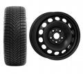 roata completa q2 t roc anvelopa iarna kumho Roata completa VW T-Roc, Audi Q2 janta otel ALCAR 6665 6x16 + anvelopa Iarna Kumho WP51 205/60R16 92H
