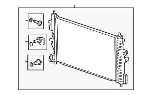 Radiator apa GM Opel Astra K